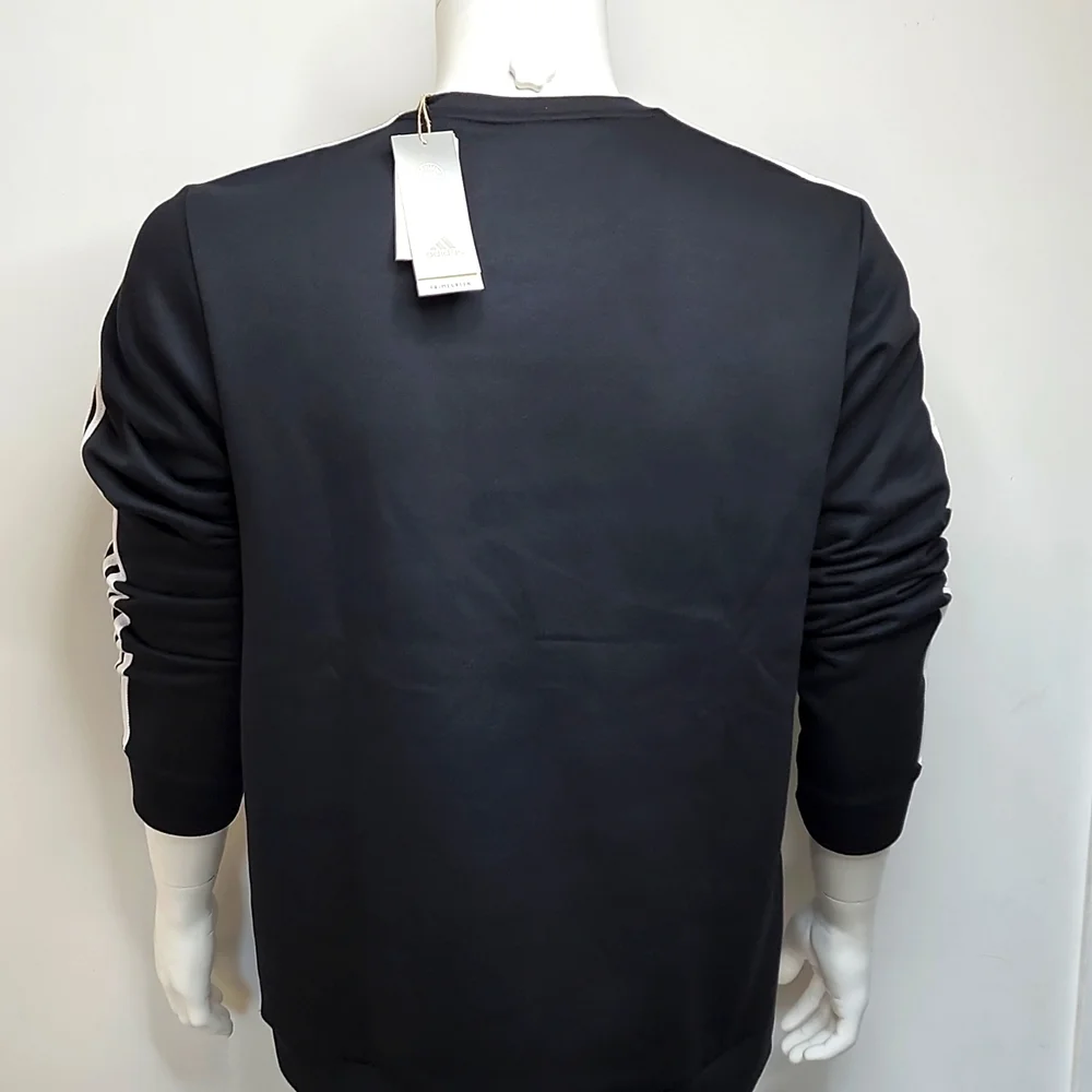 ADIDAS CREW NECK SWEATSHIRT BLACK